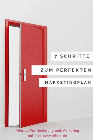Marketingplan erstellen - Elke Schmalfeld